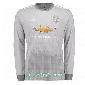 Camisolas de Futebol Manchester United Equipamento 3ª 2017/18 Manga Comprida