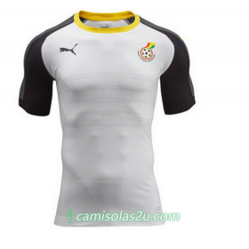 Camisolas de Futebol Ghana Equipamento Principal 2016/17 Manga Curta