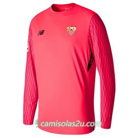 Camisolas de Futebol Sevilla Guarda Redes Equipamento Principal 2017/18 Manga Comprida