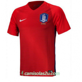 Camisolas de Futebol Coreia do Sul Equipamento Principal 2016/17 Manga Curta