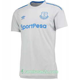 Camisolas de Futebol Everton Equipamento Alternativa 2017/18 Manga Curta
