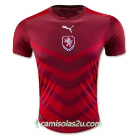 Camisolas de Futebol República Checa Equipamento Principal Euro 2016