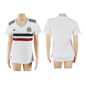 Camisolas de Futebol México Mulher Equipamento Alternativa 2017/18 Manga Curta