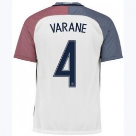 Camisolas de Futebol França VARANE Equipamento Alternativa Euro 2016