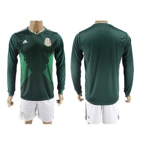 Camisolas de Futebol México Equipamento Principal 2017/18 Manga Comprida