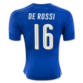 Camisolas de Futebol Itália DE ROSSI Equipamento Principal Euro 2016