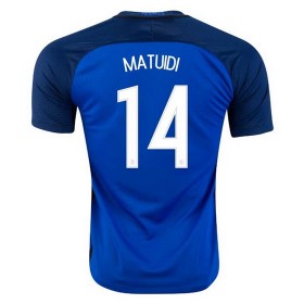 Camisolas de Futebol França MATUIDI Equipamento Principal Euro 2016