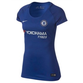 Camisolas de Futebol Chelsea Mulher Equipamento Principal 2017/18 Manga Curta