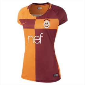 Camisolas de Futebol Galatasaray Mulher Equipamento Principal 2017/18 Manga Curta