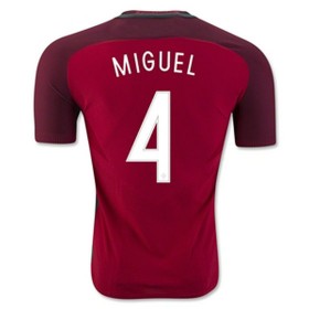 Camisolas de Futebol Portugal MIGUEL Equipamento Principal Euro 2016
