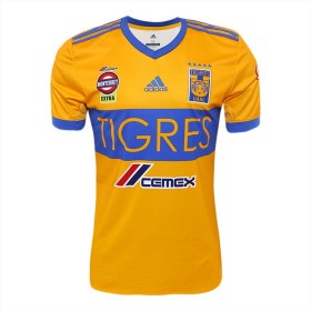 Camisolas de Futebol Tigres Equipamento Principal 2017/18 Manga Curta