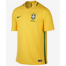 Camisolas de Futebol Brasil Equipamento Principal 2016/17 Manga Curta