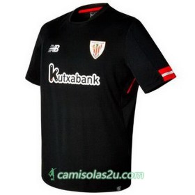 Camisolas de Futebol Ath. Bilbao Equipamento Alternativa 2017/18 Manga Curta