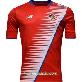 Camisolas de Futebol Costa Rica Equipamento Principal 2016/17 Manga Curta