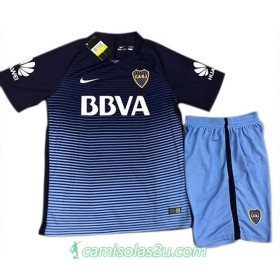 Camisolas de Futebol Boca Juniors Equipamento 3ª Criança 2017/18 Manga Curta