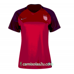 Camisolas de Futebol Estados Unidos Mulher Equipamento 3ª 2016/17 Manga Curta