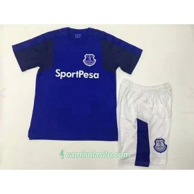 Camisolas de Futebol Everton Criança Equipamento Principal 2017/18 Manga Curta