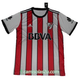 Camisolas de Futebol River Plate Equipamento Principal 2017/18 Manga Curta