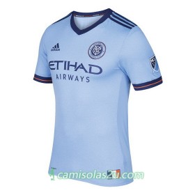 Camisolas de Futebol New York City FC Equipamento Principal 2017/18 Manga Curta