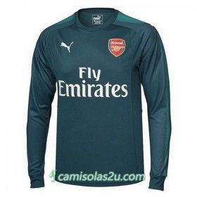 Camisolas de Futebol Arsenal Guarda Redes Equipamento Principal 2017/18 Manga Comprida