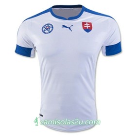 Camisolas de Futebol Eslováquia Equipamento Principal Euro 2016
