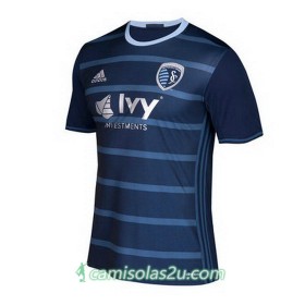 Camisolas de Futebol Sporting Kansas City Equipamento Alternativa 2017/18 Manga Curta