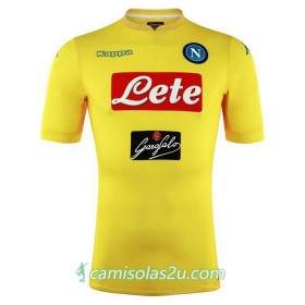 Camisolas de Futebol Napoli Equipamento Alternativa 2017/18 Manga Curta