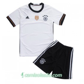 Camisolas de Futebol Alemanha Criança Equipamento Principal Euro 2016