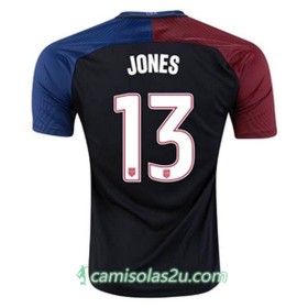 Camisolas de Futebol Estados Unidos JONES Equipamento Alternativa 2016/17 Manga Curta