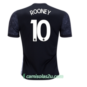 Camisolas de Futebol Manchester United ROONEY Equipamento Alternativa 2017/18 Manga Curta