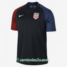 Camisolas de Futebol Estados Unidos Equipamento Alternativa 2016/17 Manga Curta