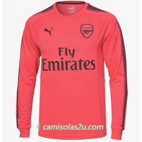 Camisolas de Futebol Arsenal Guarda Redes Equipamento Alternativa 2017/18 Manga Comprida