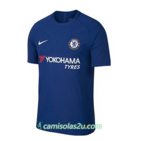 Camisolas de Futebol Chelsea Equipamento Principal 2017/18 Manga Curta