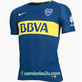 Camisolas de Futebol Boca Juniors Equipamento Principal 2017/18 Manga Curta