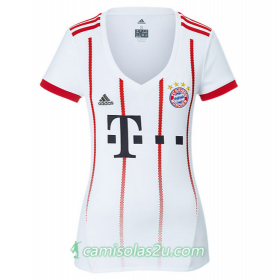 Camisolas de Futebol Bayern München Mulher Equipamento 3ª 2017/18 Manga Curta