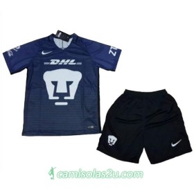 Camisolas de Futebol Pumas Equipamento 3ª Criança 2017/18 Manga Curta