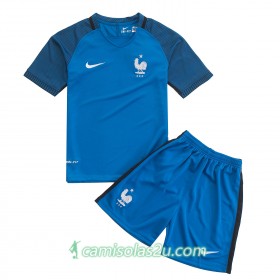 Camisolas de Futebol França Criança Equipamento Principal Euro 2016