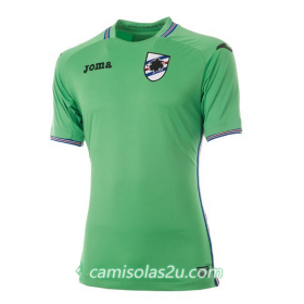 Camisolas de Futebol Sampdoria Guarda Redes 2017/18 Manga Curta
