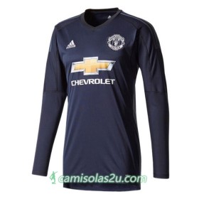 Camisolas de Futebol Manchester United Guarda Redes 2017/18 Manga Comprida