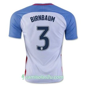 Camisolas de Futebol Estados Unidos BIRNBAUM Equipamento Principal 2016/17 Manga Curta