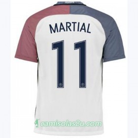 Camisolas de Futebol França MARTIAL Equipamento Alternativa Euro 2016