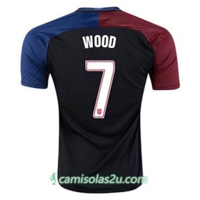 Camisolas de Futebol Estados Unidos WOOD Equipamento Alternativa 2016/17 Manga Curta