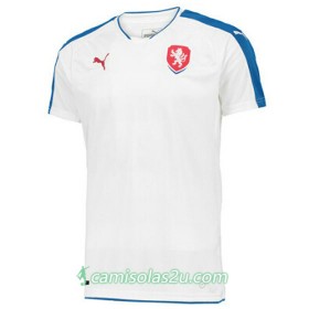 Camisolas de Futebol República Checa Equipamento Alternativa Euro 2016