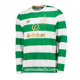 Camisolas de Futebol Celtic Equipamento Principal 2017/18 Manga Comprida