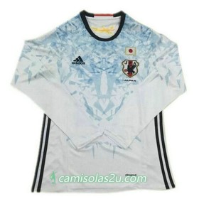 Camisolas de Futebol Japão Equipamento Alternativa 2016/17 Manga Comprida