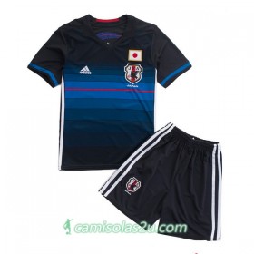 Camisolas de Futebol Japão Criança Equipamento Principal 2016/17 Manga Curta