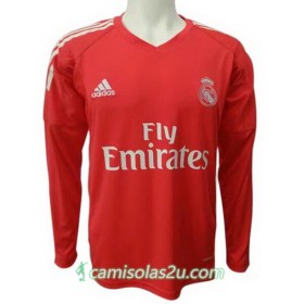 Camisolas de Futebol Real Madrid Guarda Redes Equipamento Alternativa 2017/18 Manga Comprida