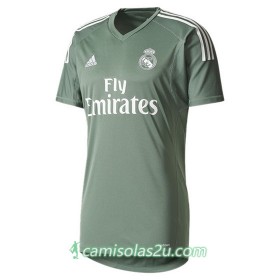 Camisolas de Futebol Real Madrid Guarda Redes Equipamento Principal 2017/18 Manga Curta
