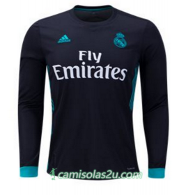 Camisolas de Futebol Real Madrid Equipamento Alternativa 2017/18 Manga Comprida