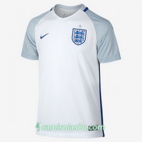 Camisolas de Futebol Inglaterra Equipamento Principal 2016/17 Manga Curta